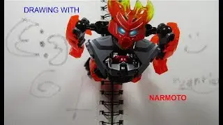 Drawing With Narmoto (Ep.1) Bluejay (Bionicle Skit)