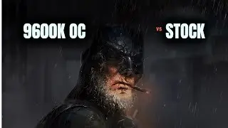 i5 9600k Stock vs Overclock (OC) 12 Games Tested