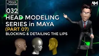 3D Head Modeling Series in Maya - Part 07 | Maya | Tutorial 32 | URDU / HINDI with ENGLISH (Sub)