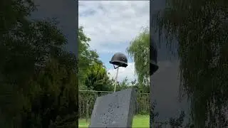 Shooting a WW2 Helmet