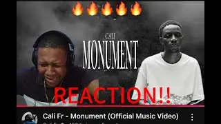 WOW!!! cali fr monument [official music video] REACTION #trending #viral #dancehallmusic #cali