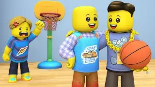 ROBLOX Брукхейвен 🏡RP: История дружбы Беконового Волоса - Анимация Roblox