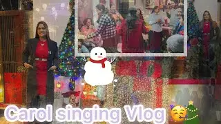 Carol singing hogi shuru 🥳 || 22nd December 2025 || 