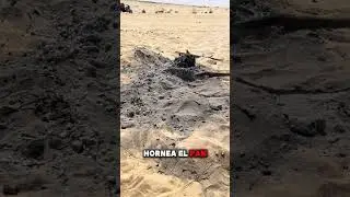 Bread baked under the sand!🍞🔥