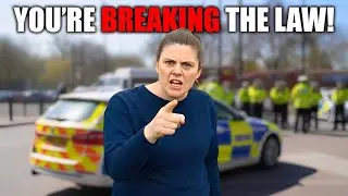 UK Police Officer Tries to Stop Drone — Instantly Shut Down by Her Own Colleagues