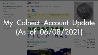 My Colnect Account Update (As of 06/08/2021)