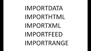 How to Automate IMPORT Functions in Google Sheets