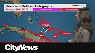 Here's when Hurricane Melissa is expected to hit Bahamas