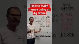 How to make money using an agricultural spray drone. #drone #agdrone #xag #xagp100 #agriculture