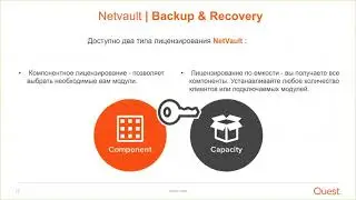 Вебинар по Quest NetVault 8 сентября 2019 года