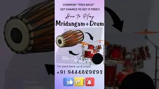 Mix-Mridangam + Drums || Yamaha DTX Multi 12 || Lesson-4 || New tones update 2025 #southindiantones