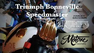 Triumph Bonneville Speedmaster | MOTONE CUSTOM, Ride outs and Pilgrim Brewery