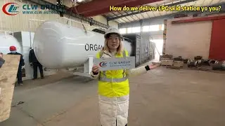How to deliver 10Tons LPG Skid Filling Plant by 40FT Container？