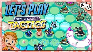 A FUN TURN-BASED TACTICS GAME! | Let's Play Gem Wizards Tactics | PC Gameplay