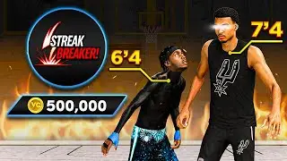 I MADE STAGE 1v1 HISTORY GOING on a 50 GAME on a 6'4 PG....