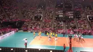 FIBV World Grand Prix Volleyball Japan Final 2014 Brazil 3x0 Japan