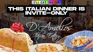 Inside a REAL Italian Feast of the Seven Fishes at D'Amelio's Italian Eatery