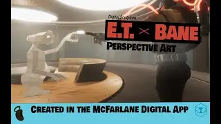 E.T. meets Bane, #spatialart