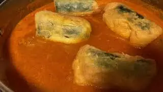 Como hacer Calabacitas Capeadas Rellenas De Queso Fresco en Caldillo de Tomate Rojo