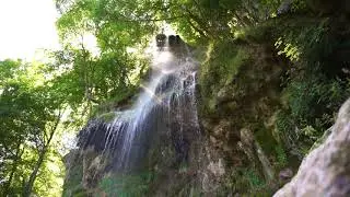 Uracher Wasserfall &ndash; Eindruck von den Bad Uracher Wasserf&auml;llen