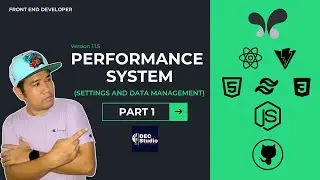 PART 1: SETTINGS AND DATA MANAGEMENT | ALL IN ONE PERFORMANCE SYSTEM | PINOY FRONT END DEVELOPER