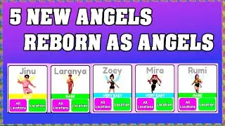 How To Find 5 NEW ANGELS in REBORN AS ANGELS ROBLOX ! 😇 [UPDATE 2025] [walkthrough] [Summer Week 5]