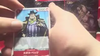One piece pack opening op14 tcg #capcut #op14 
