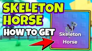 How to Get SKELETON HORSE in RAISE ANIMALS Roblox - Halloween Event Guide
