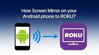 How To Screen Mirror Windows PC to Roku?(FREE & NO ADs)