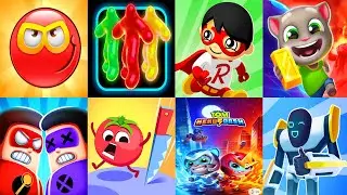 Blob Runner 3D, Red Ball Super Run, Tag w/ Ryan, Talking Tom Time Rush, Fruit Rush, Superheroes
