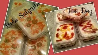 HOT DOG NO POTE E BOLO SALGADO # FAÇA É VENDA