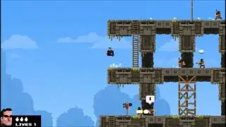 Try2 Speedrun Broforce Arcade mode area 1
