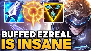The Ezreal buff came in SO clutch this game - Ezreal ADC Gameplay