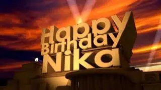 Happy Birthday Nika