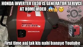 Honda inverter Eu30is Generator Service video