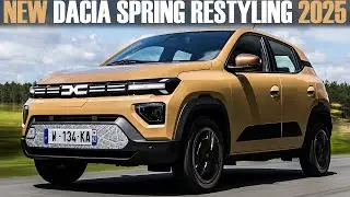 2025 New Dacia Spring Restyling - Perfect Electric Car!