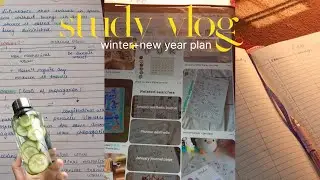Study vlog as a cbse 11 grader in Winter ❄ | Cozy + Productive Vibes ✨#trending #viral#productivity 