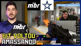 MIBR vs COL (Mapa Nuke - MD1) IEM Dallas - Gaules mch Apoka Liminha e vvv
