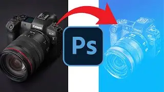 Convert Image to Drawing Photoshop tips and tricks | GRAPHICY | PHOTOSHOP