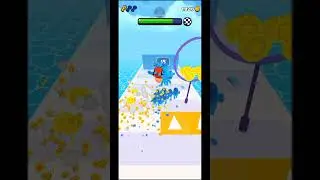 The Blob King: Ruling the 3D Arena! 👑🔴 #BlobRoyale #GamingMonarch #MobileGamingKing