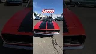 1968 Camaro for sale at Bob Evans Classics #classiccarsforsale