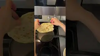 Flipping roti using my hand #shorts