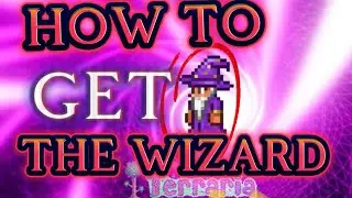 How To Get The Wizard NPC IN TERRARIA