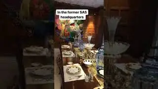 Inside Former SAS headquarters in london