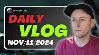 Daily Vlog - Nov 11, 2024 | AI & Contractors | Building Reputation | Content Marketing | Stand Out