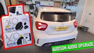 Mercedes A Class Audison AP8.9 bit Amplifier with AV K6 6.5