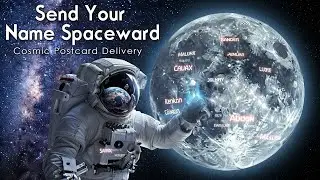 The EASY way to send your name past the Moon &mdash; no rocket needed 🏷️🖊️