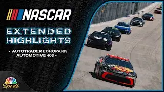 NASCAR Cup Series 2025: Autotrader EchoPark Automotive 400 | EXTENDED HIGHLIGHT | Motorsports on NBC
