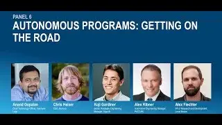 Velodyne Lidar's World Safety Summit 2019 - Panel 6: Autonomous Programs