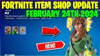 *NEW* PJ SKIN! Fortnite Item Shop [February 24th, 2024] (Fortnite BR)